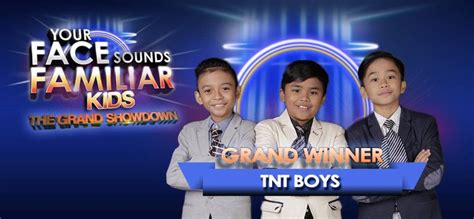 TNT Boys win “Your Face Sounds Familiar Kids” Season 2.